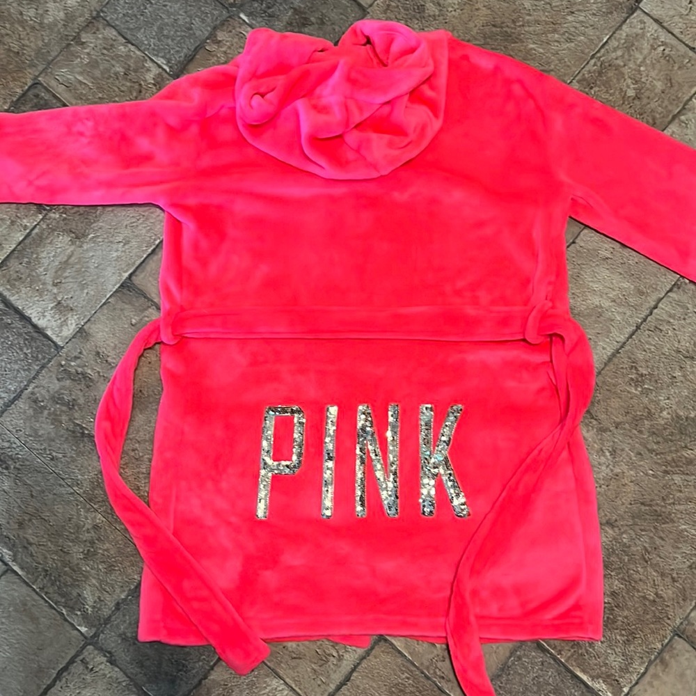 Super cozy pink robe